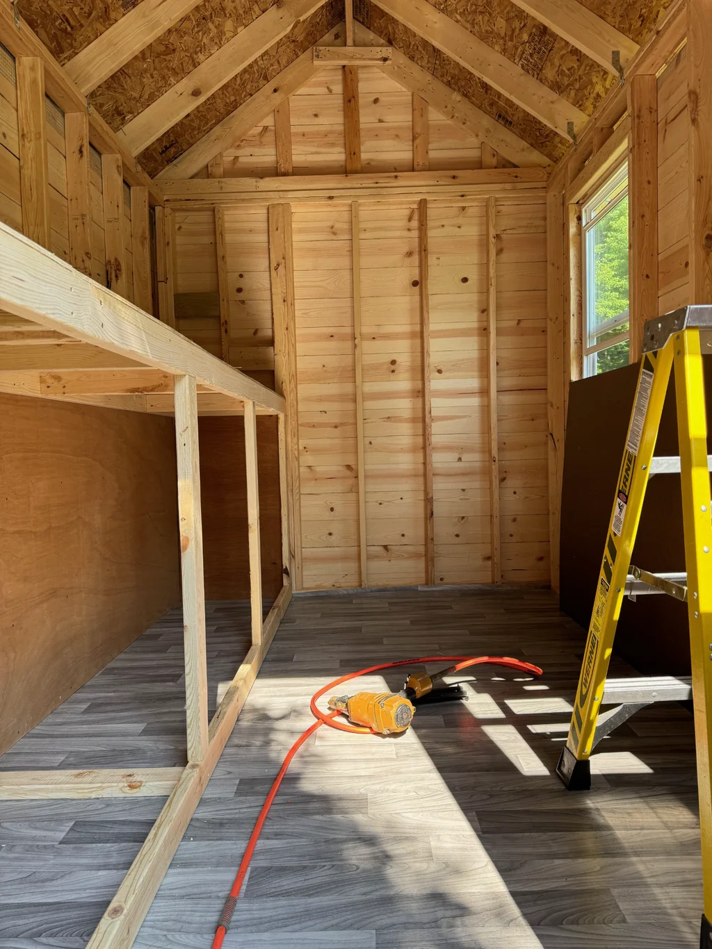 Custom Chicken Coop - Interior