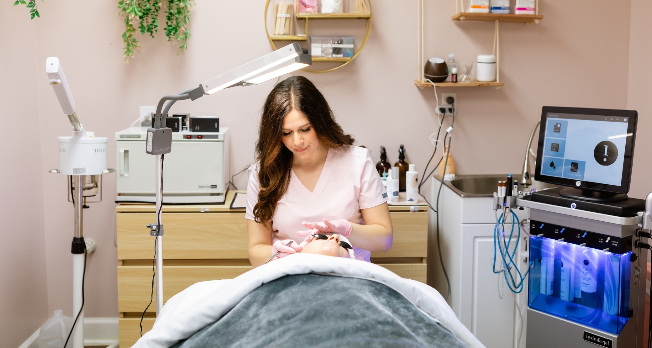 Just Posh Esthetics treatment room